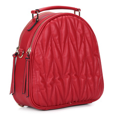 Рюкзаки Красный рюкзак трансформер с декоративной строчкой Respect