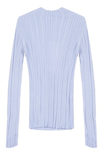 Голубая водолазка с отделкой Acne Studios
