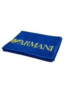 Синее полотенце Emporio Armani