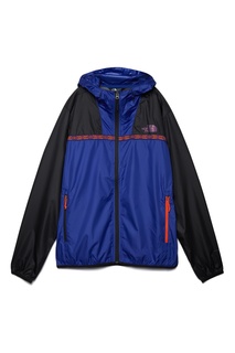 Черно-синяя куртка с капюшоном The North Face