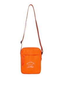 Оранжевая сумка с логотипом Paul&Shark