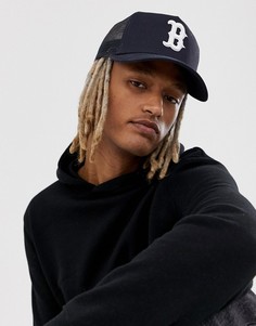 Черная кепка New Era League Essential Boston Red Sox - Черный