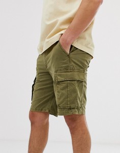 Классические шорты карго Selected Homme - Зеленый