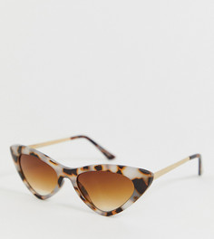 Черепаховые солнцезащитные очки кошачий глаз Accessorize Charlotte - Мульти