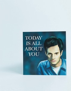 Открытка к дню рождения today is all about you от WACTT - Мульти
