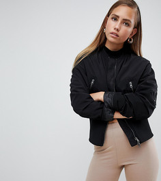 Базовые короткие леггинсы PrettyLittleThing - Бежевый