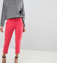 Брюки-сигареты с асимметричными краями River Island - Розовый