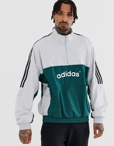 Ветровка без застежки adidas Originals Authentic DH3841 - Зеленый