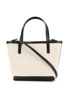 The Row two-tone mini tote