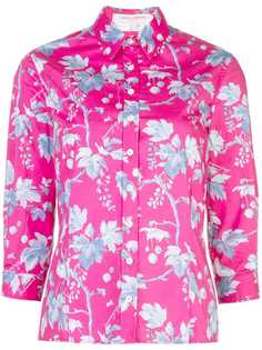 Carolina Herrera рубашка с цветочным принтом