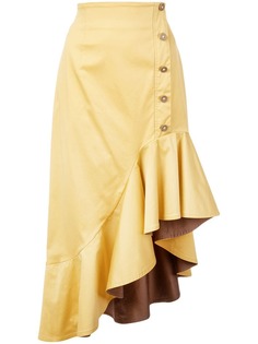 Silvia Tcherassi asymmetric hem skirt