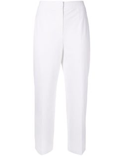 Kuho cropped straight leg trousers