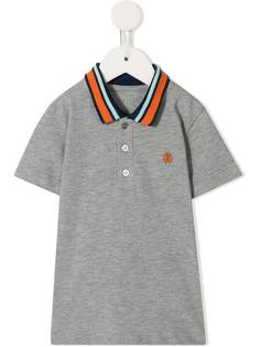 Roberto Cavalli Junior рубашка-поло с вышитым логотипом