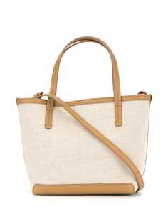 The Row two-tone mini tote