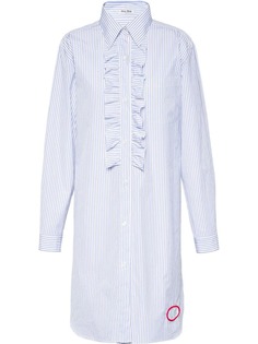 Miu Miu платье с оборками