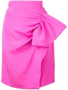 Silvia Tcherassi ruched detail skirt