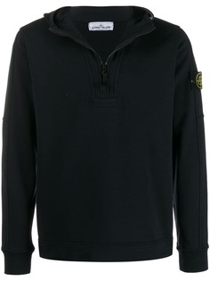 Stone Island декорированное худи с логотипом