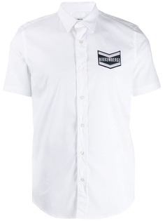 Dirk Bikkembergs рубашка с короткими рукавами и логотипом
