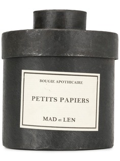 Mad Et Len свеча Petits Papiers