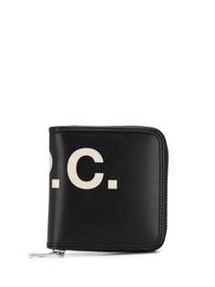 A.P.C. кошелек с логотипом