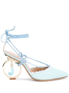 Jacquemus J charm heel pumps