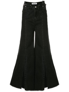 Ground Zero frayed flared jeans