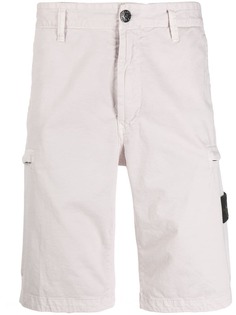 Stone Island шорты карго с нашивкой-логотипом