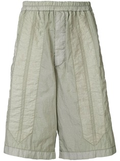 Jil Sander шорты с декоративной строчкой