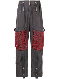 A-Cold-Wall* брюки с сетчатыми карманами