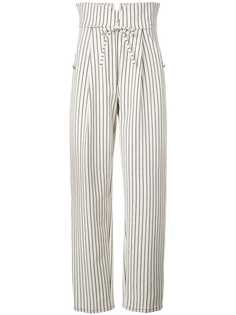 Rosie Assoulin striped high waisted trousers