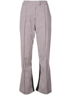 Rosie Assoulin plaid cropped trousers