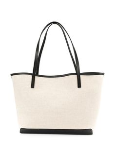 The Row two-tone shopper tote