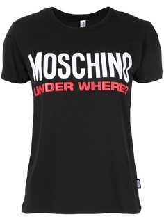 Moschino футболка с логотипом