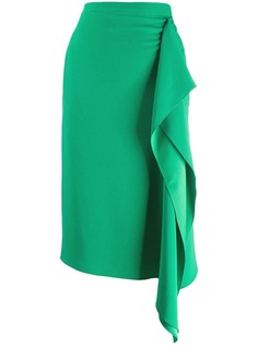 Rochas юбка с драпировкой
