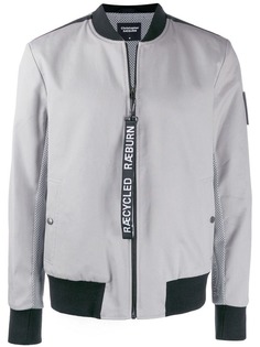 Raeburn mesh panel bomber jacket