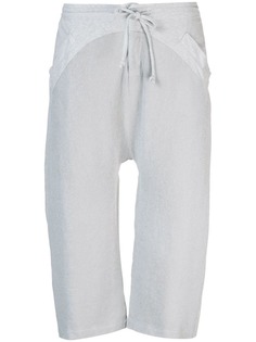 Transit drawstring cropped trousers