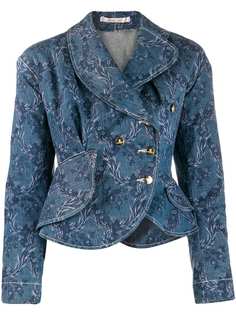Vivienne Westwood Vintage джинсовая куртка с цветочным принтом