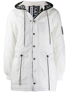 Raeburn quilted parka coat