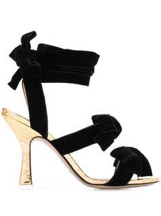 Attico bow detail sandals