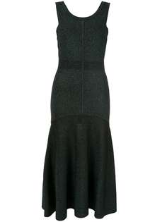 GINGER & SMART tincture metallic knit dress