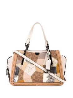 Coach patchwork-style shoulder bag