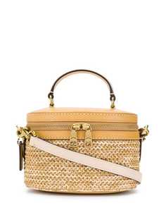 Coach straw tote