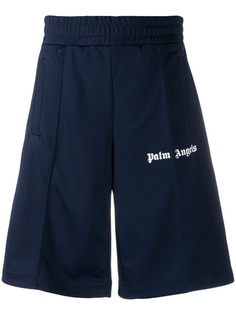 Palm Angels logo printed track shorts