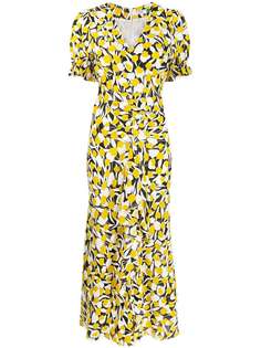 Rixo Ariel printed midi dress