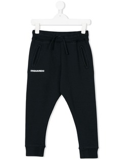 Dsquared2 Kids спортивные брюки с принтом логотипа