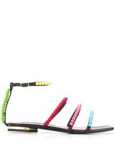 Les Petits Joueurs beaded strappy sandals