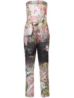 Josie Natori комбинезон Birds Of Paradise