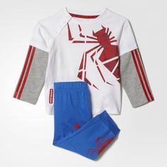 Комплект: джемпер и брюки Marvel Spider-Man adidas Performance