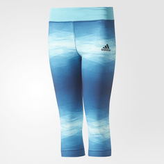Укороченные леггинсы Printed Training adidas Performance