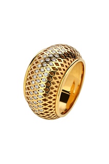 Золотое кольцо с бриллиантами Кремлевские Мастера